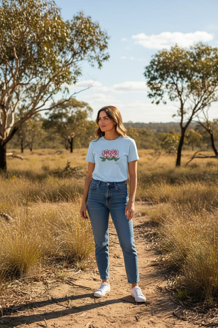 Woman's Rose Tee
