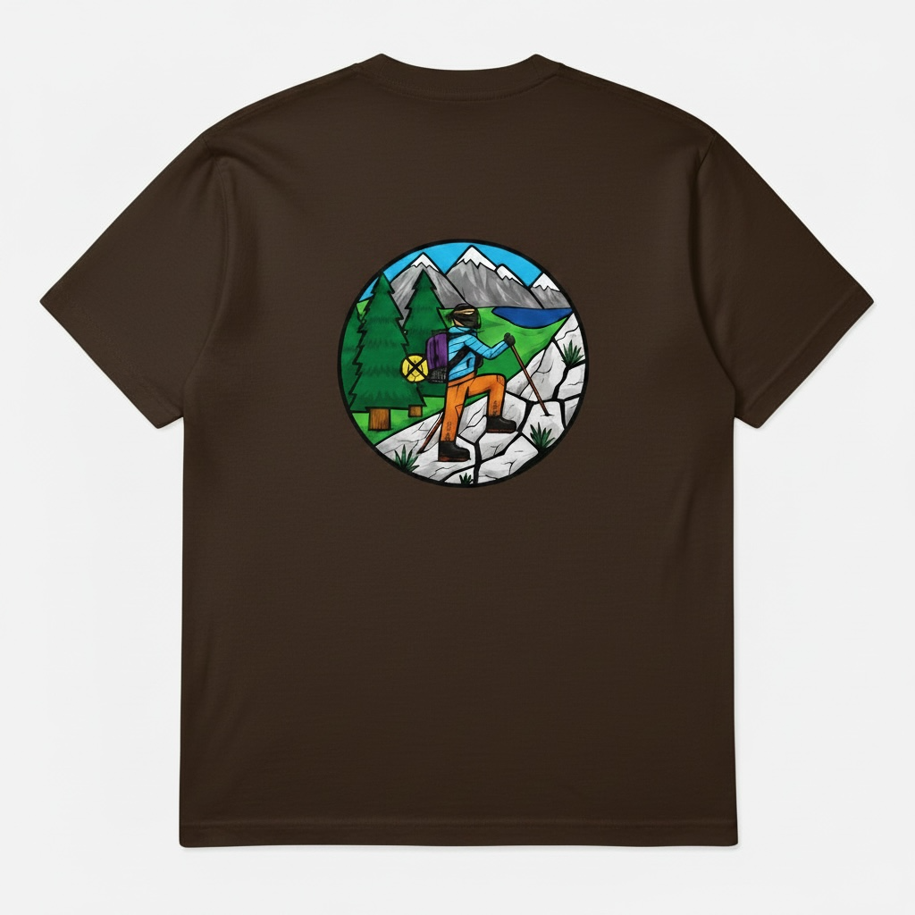 Youth climbing tee