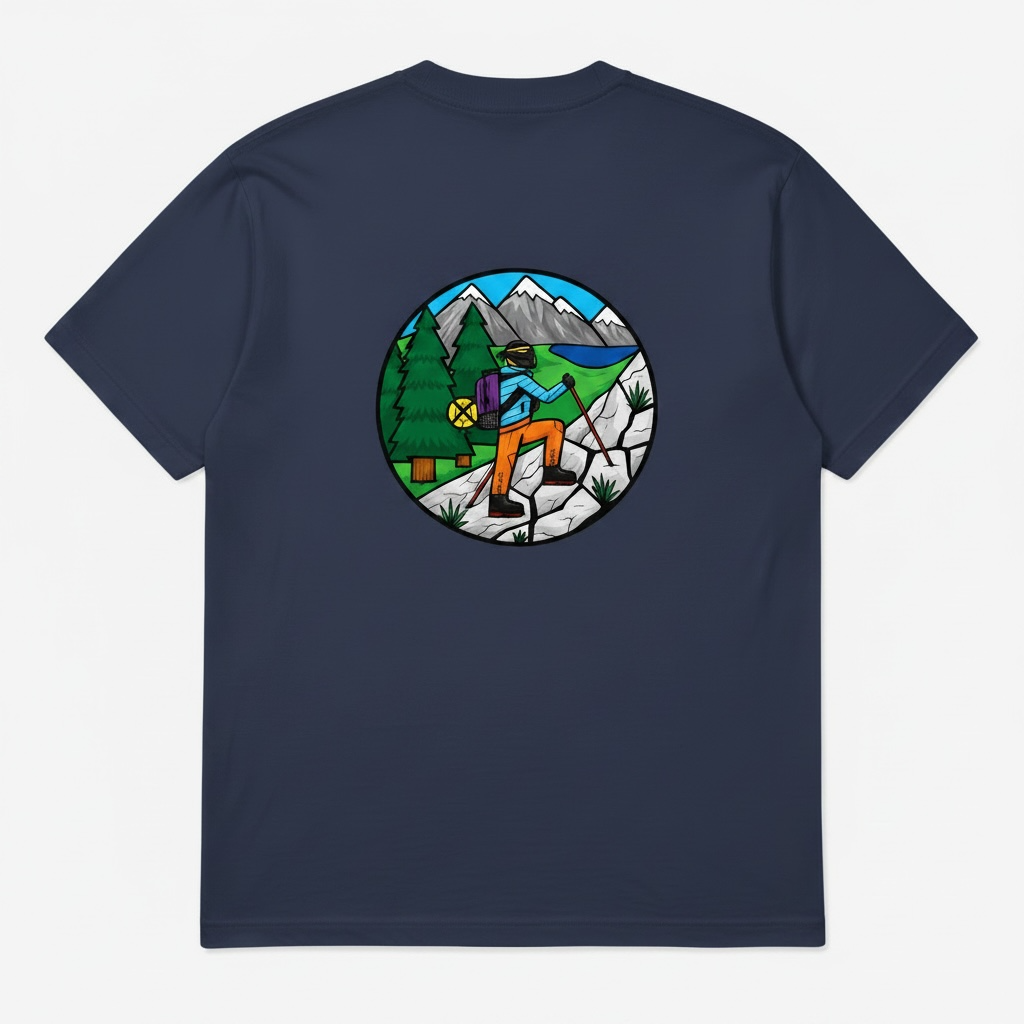 Youth climbing tee