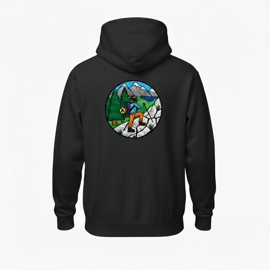 Youth climbing hoodie