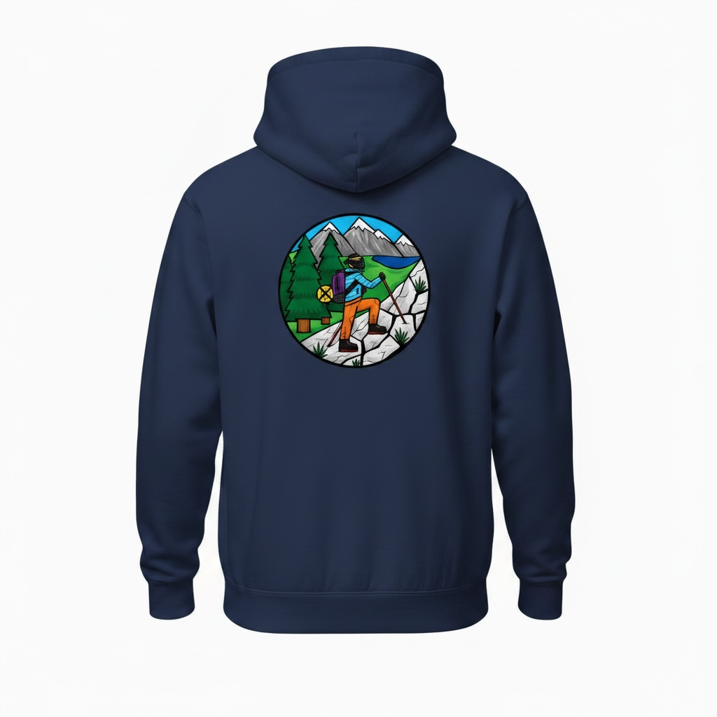 Youth climbing hoodie
